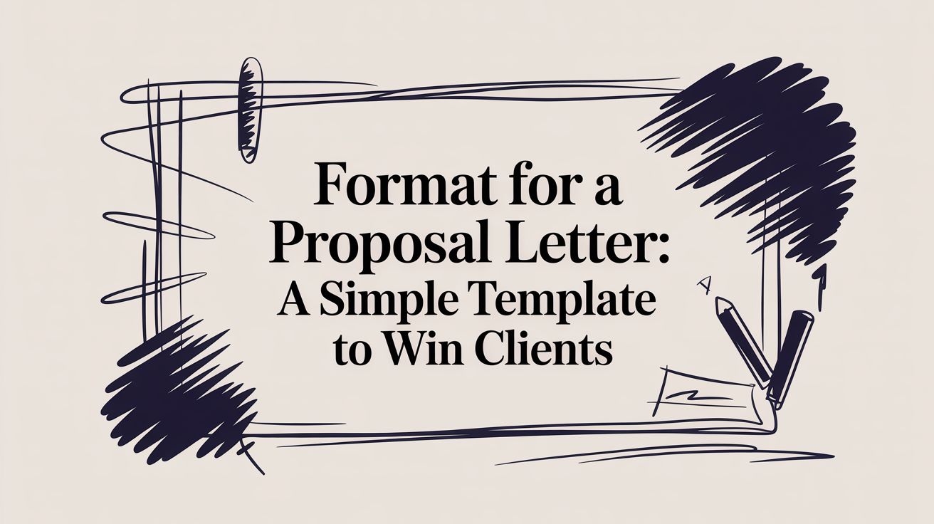 Format for a Proposal Letter: A Simple Template to Win Clients