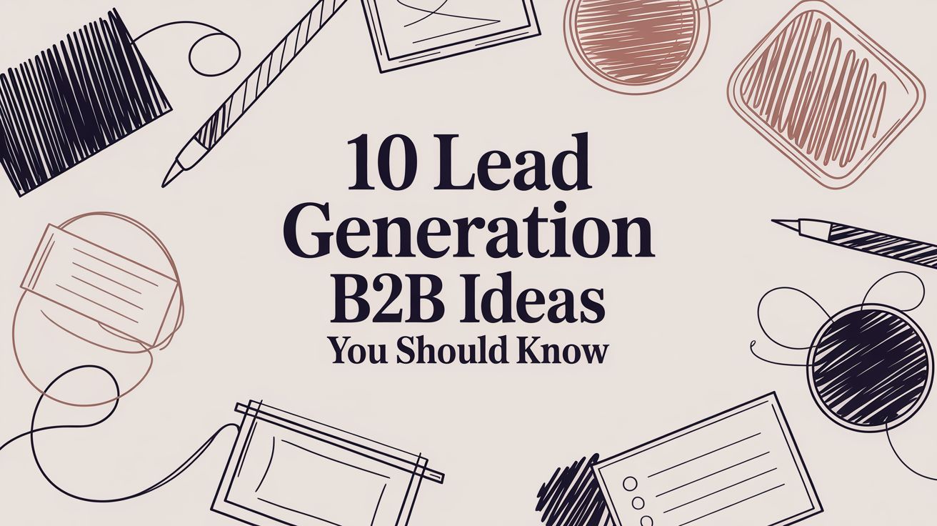 10 Lead Generation B2B Ideas You Should Know