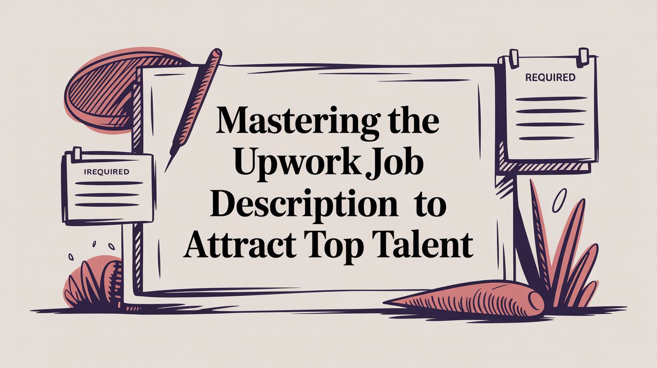 Mastering the Upwork Job Description to Attract Top Talent