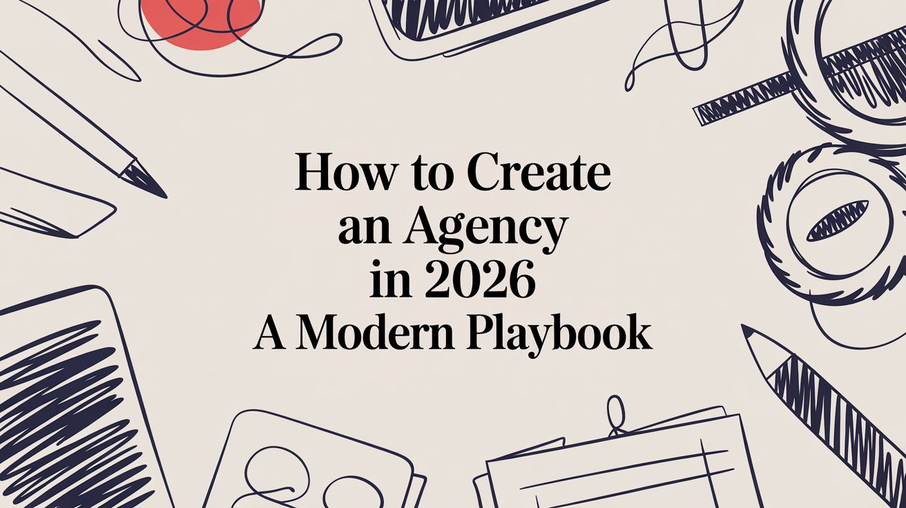 How to Create an Agency in 2026 A Modern Playbook