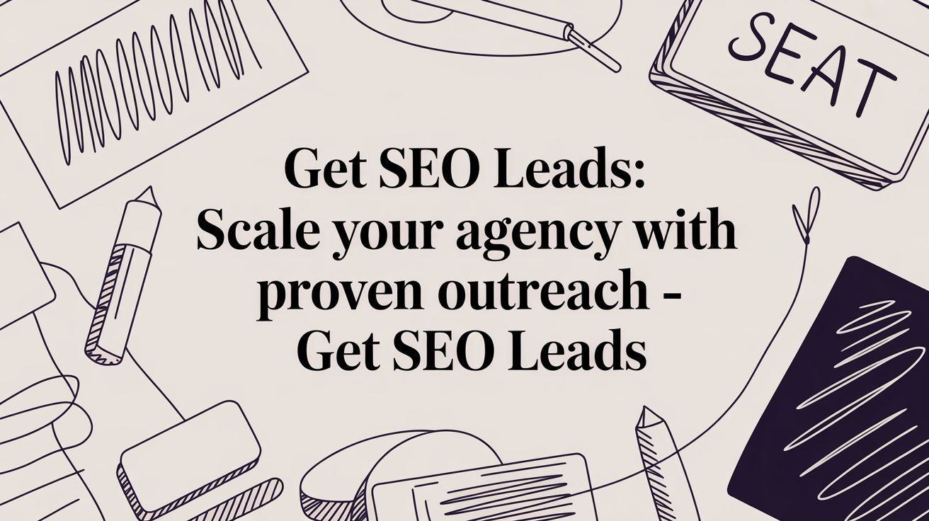 Get seo leads: Scale your agency with proven outreach