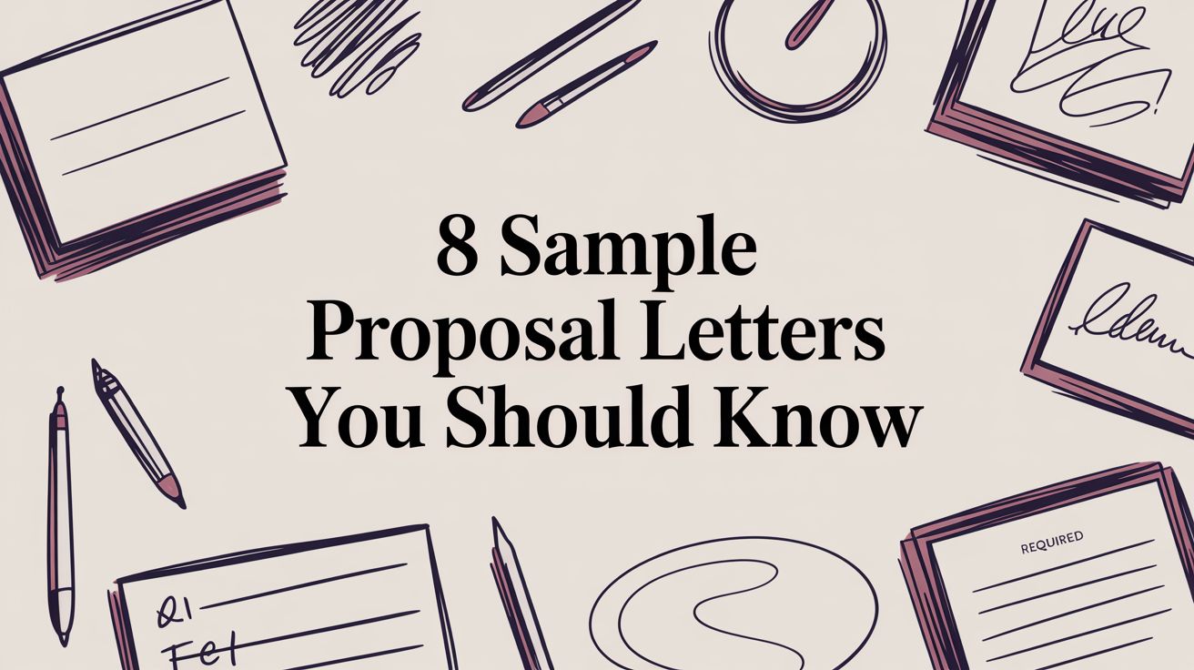 8 Sample proposal letters You Should Know