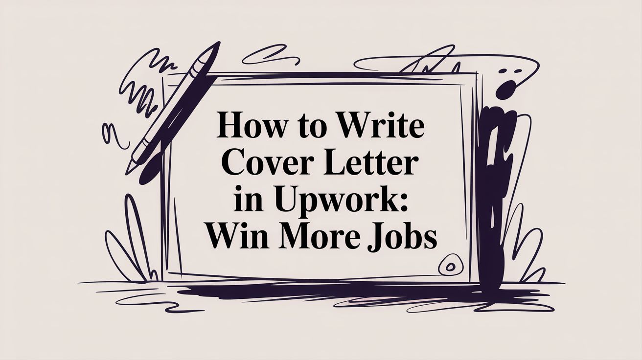 How to Write Cover Letter in Upwork: Win More Jobs