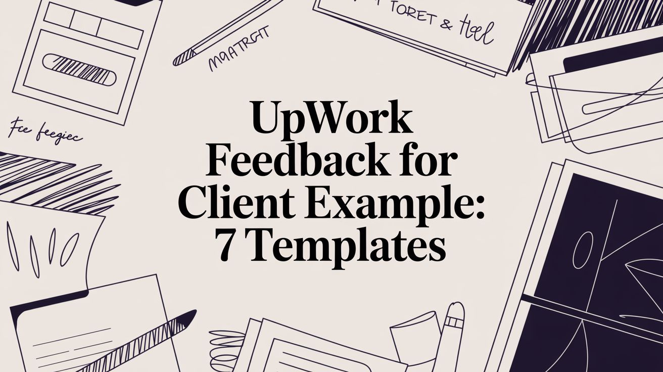 Upwork Feedback for Client Example: 7 Templates