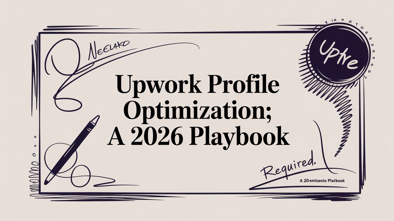 Upwork Profile Optimization: A 2026 Playbook