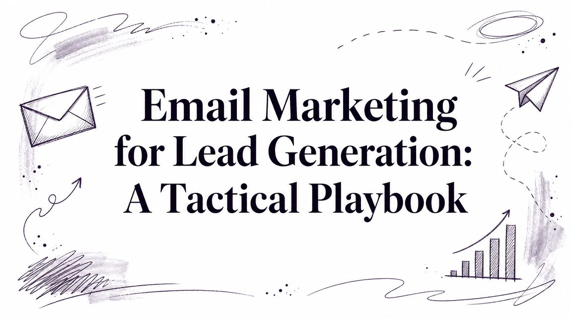 Email Marketing for Lead Generation: A Tactical Playbook