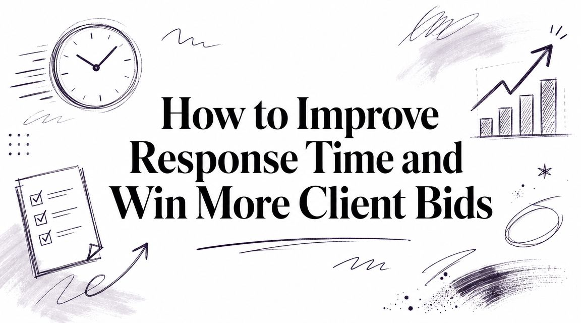 How to Improve Response Time and Win More Client Bids