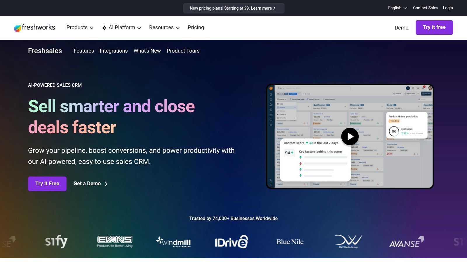 Freshsales (Freshworks CRM)