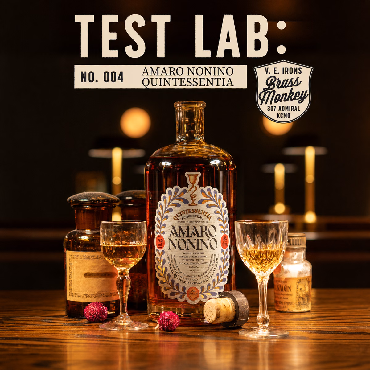 Test Lab 004: Amaro Nonino Quintessentia