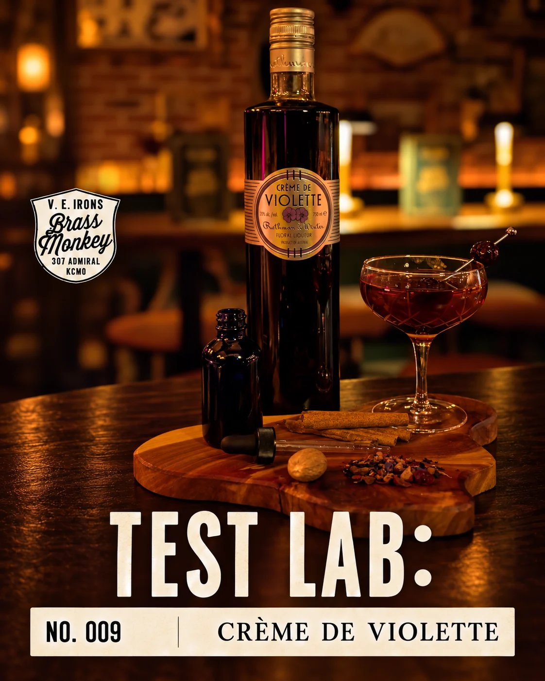 Test Lab 009: Crème de Violette