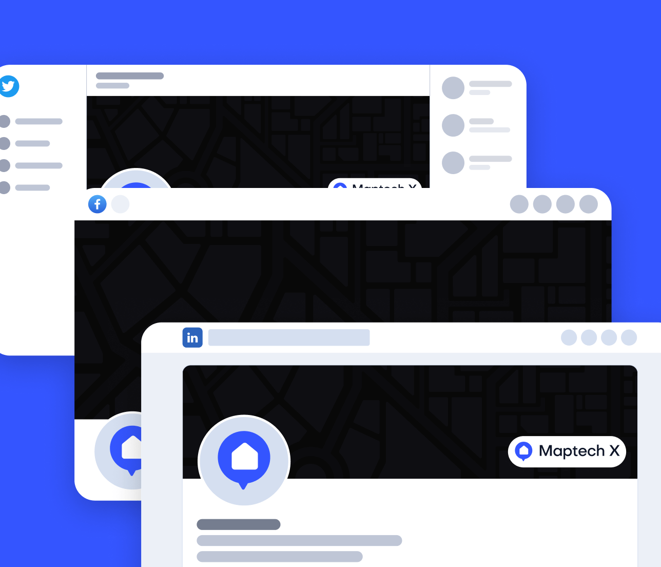 Maptech X - Social Media Assets - Delivery Webflow Template
