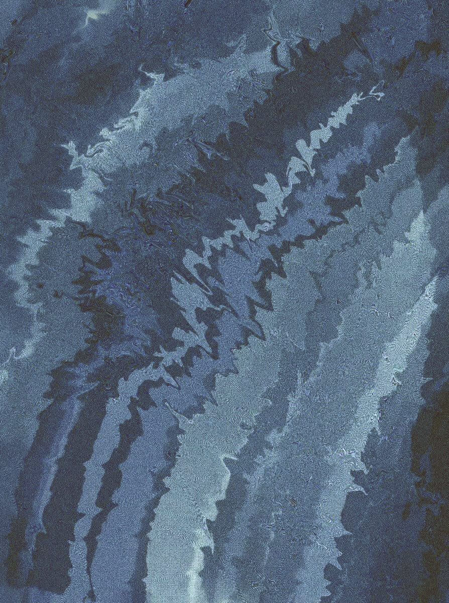 blue pattern