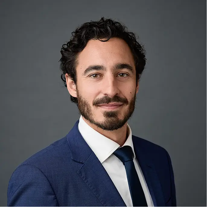 Headshot of Damien Bruckard, Co-Founder of Geopolitical Strategy