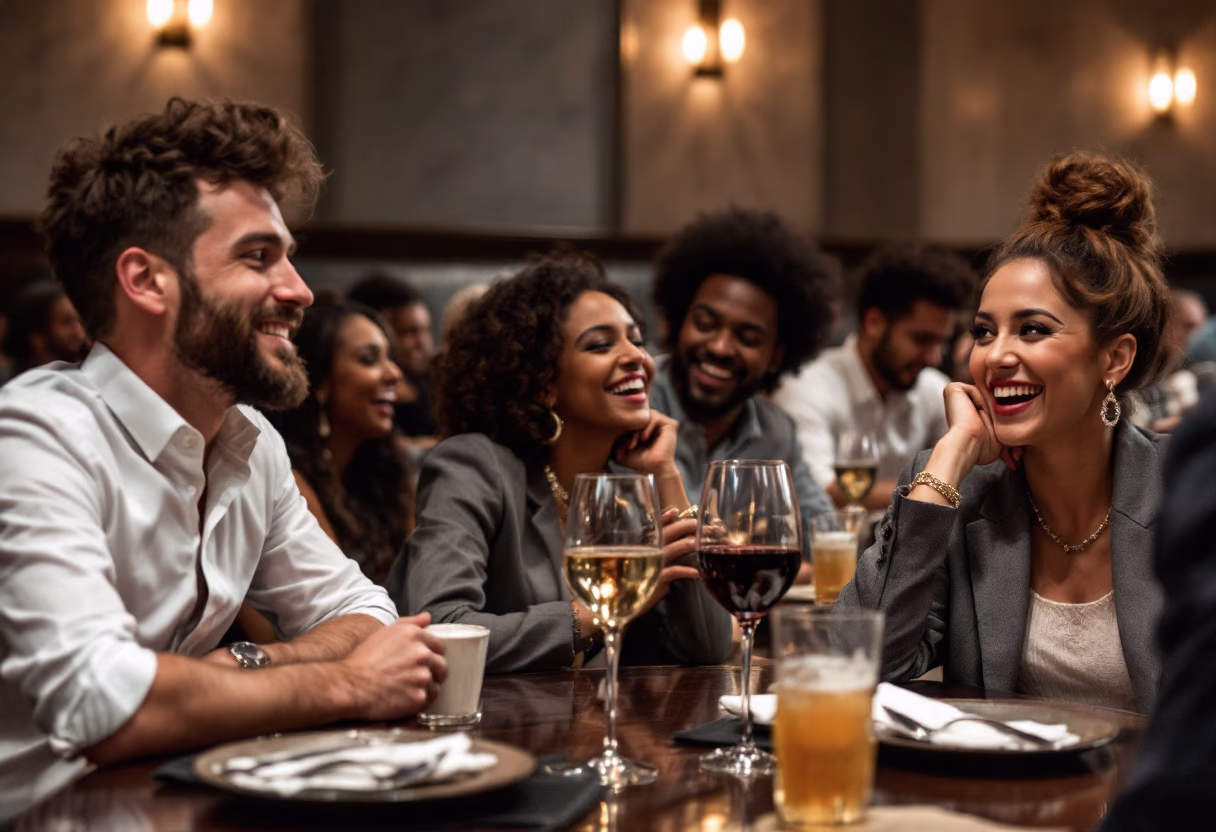 image of audience enjoying entertainment