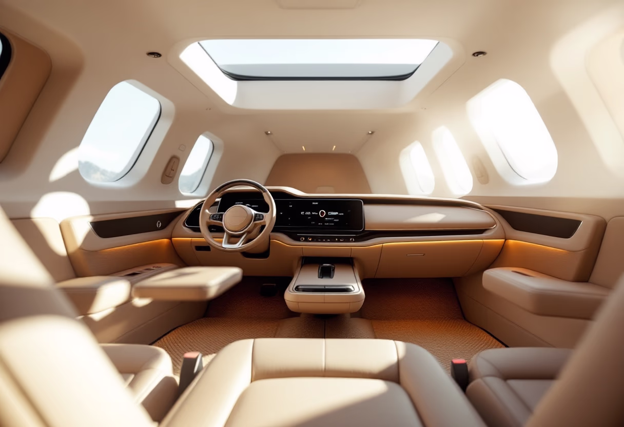 image of vehicle interior