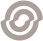 Minimalist icon depicting two interlinked chain links forming a loop.