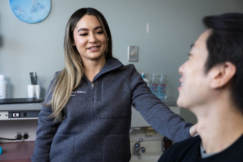 All-on-X dental implants procedure discussion at Medford Dental Wellness