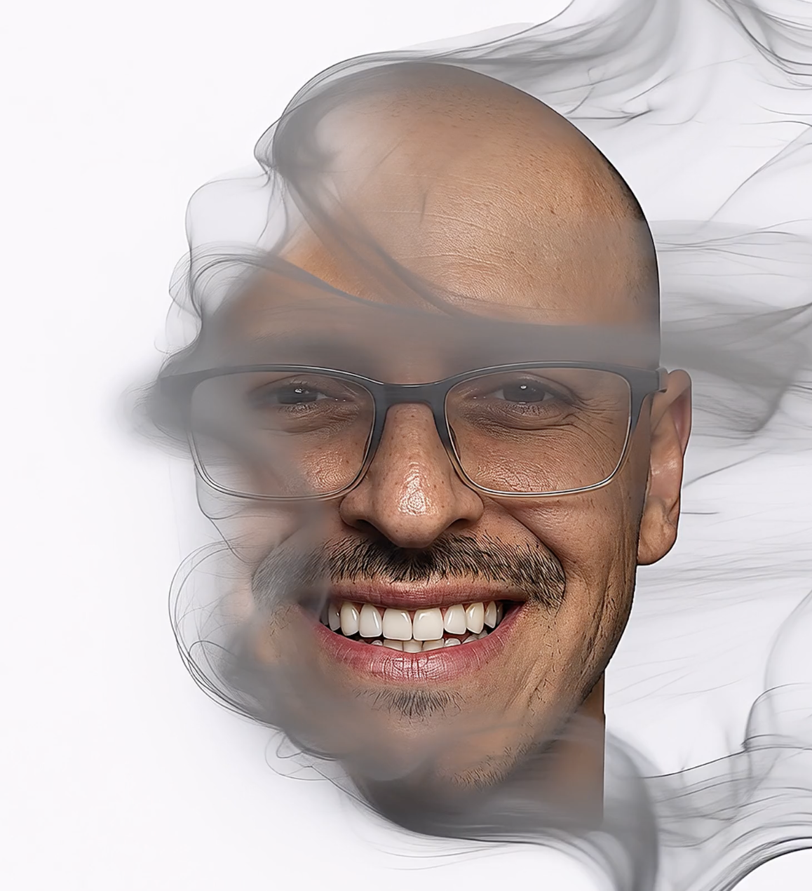 Hero Smoke Scroll Animation for Website