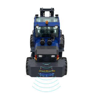 Reversing camera system on Blue Site RWS rough terrain forklift