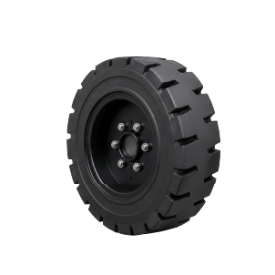 Semi-solid tyre for Blue Site RWS rough terrain forklift