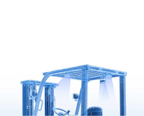 BLUE 360 camera system for forklift visibility and safety in Australia