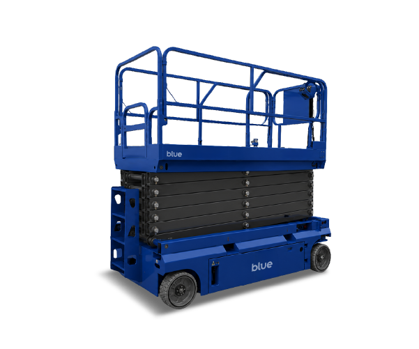 BLUE Electric forklift for warehouse and industrial use