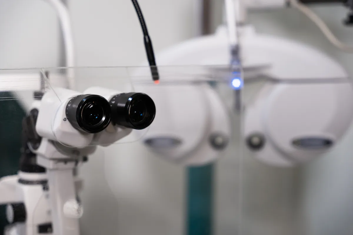 Professional optical microscope equipment for comprehensive eye examinations
