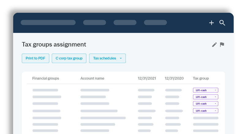 Tax Split Control File Caseware Taxflow | Caseware