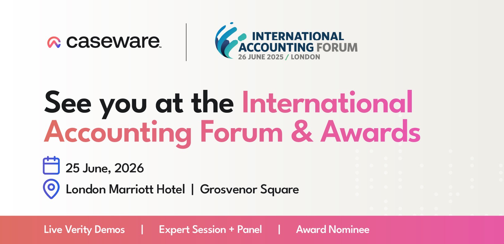 Caseware at the International Accounting Forum & Awards 2026
