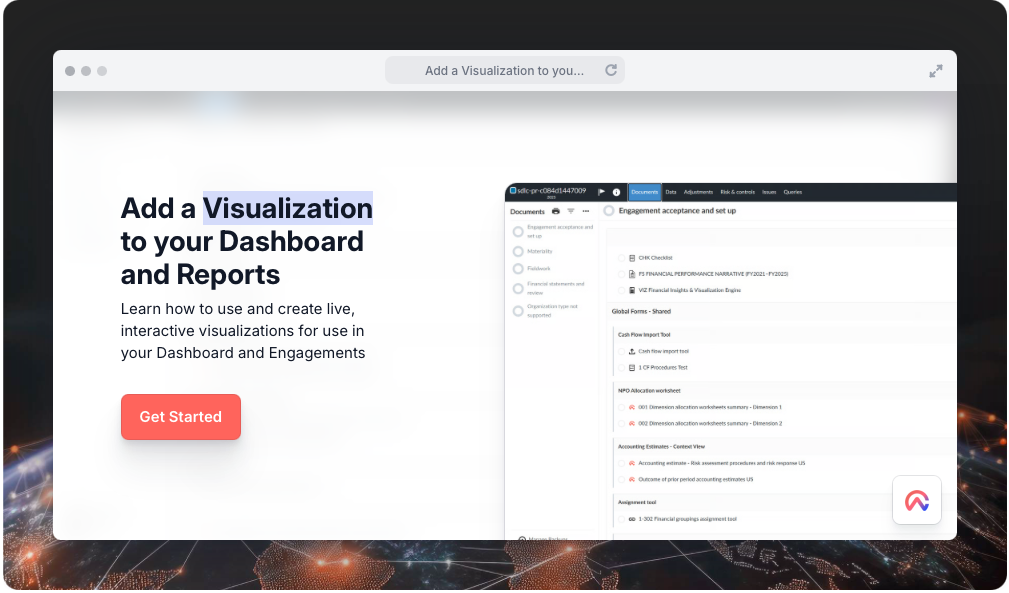 Financial Reporting Visualization Agent