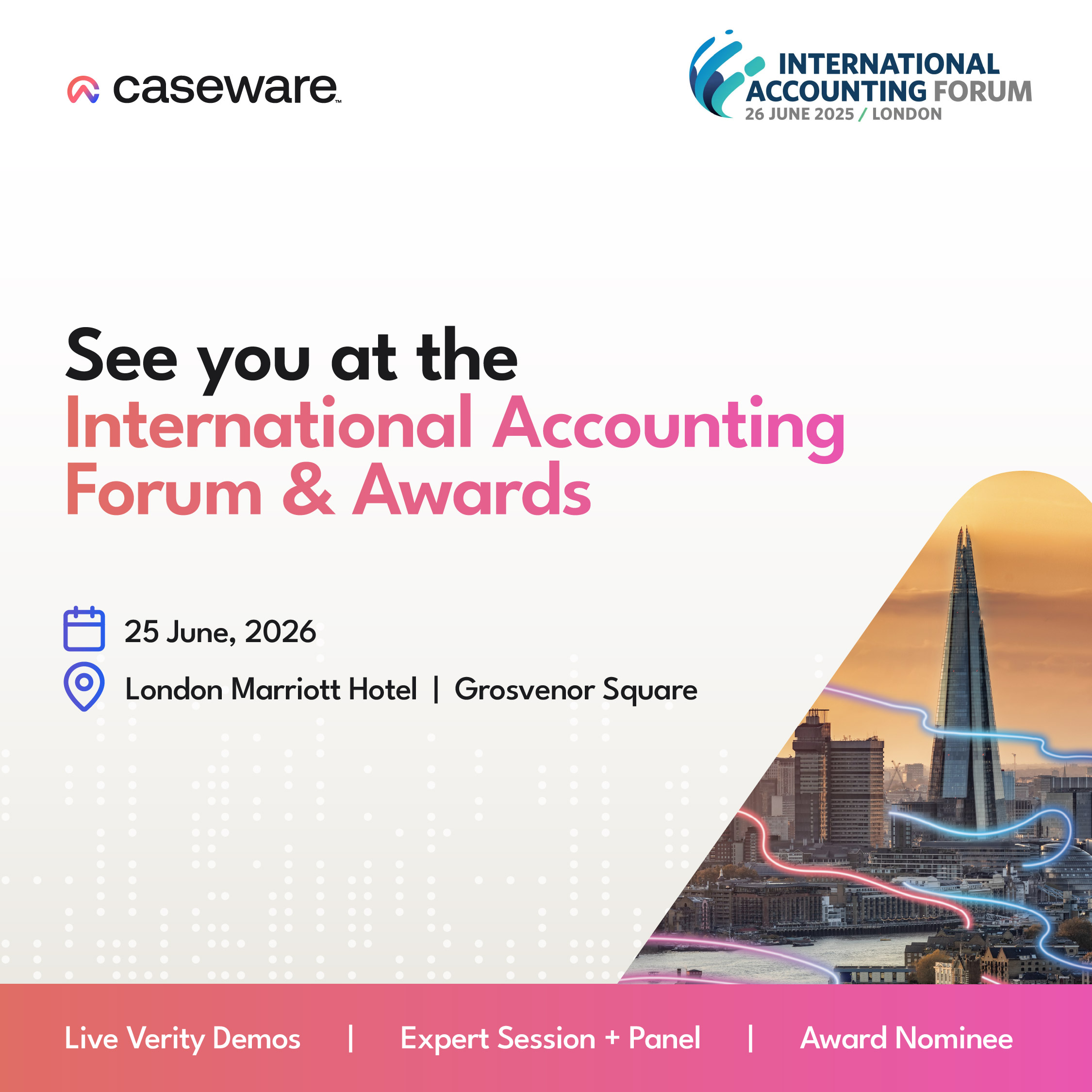 Caseware at the International Accounting Forum & Awards 2026