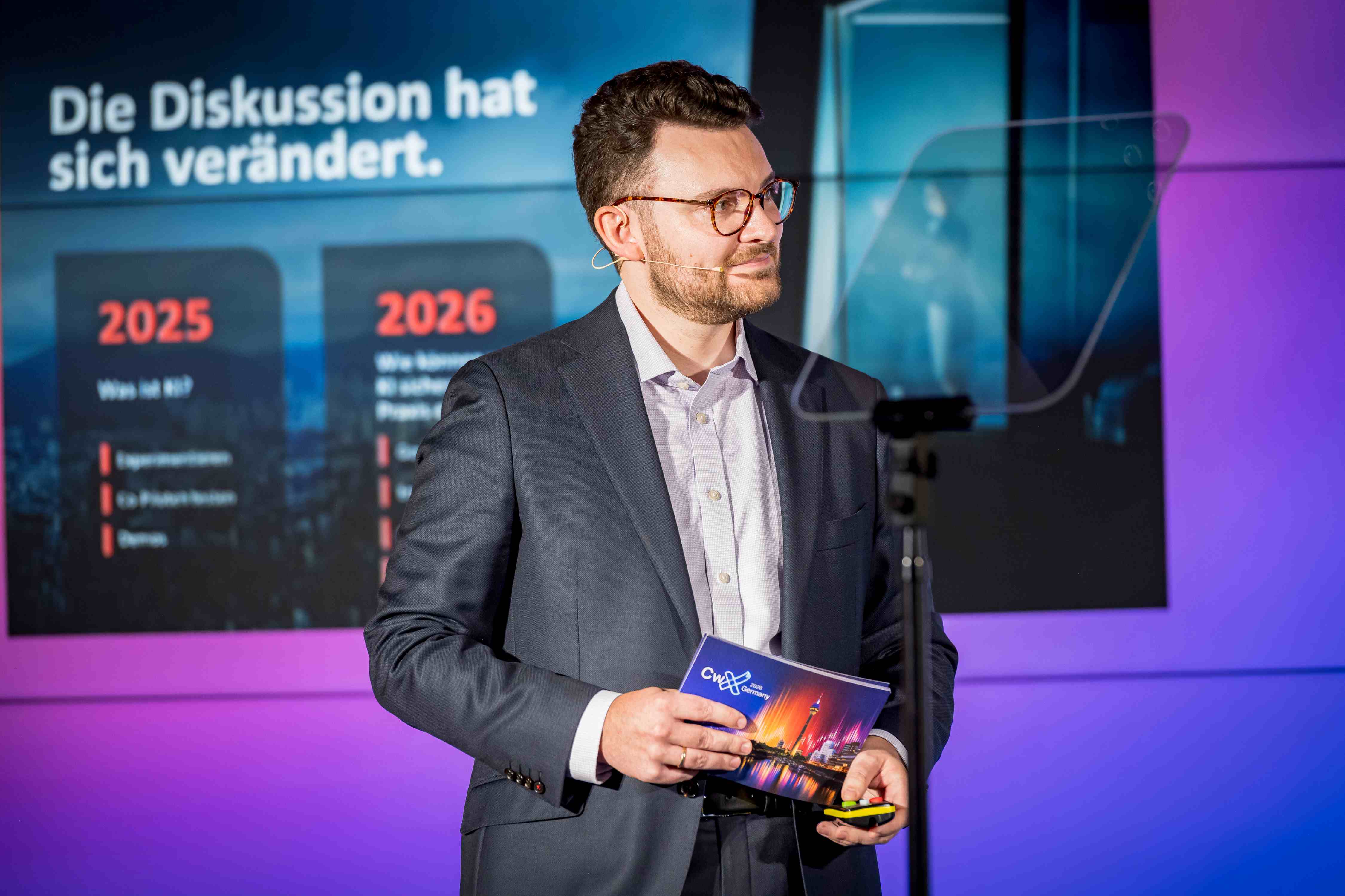 Julian Mink auf der CwX Germany 2026
