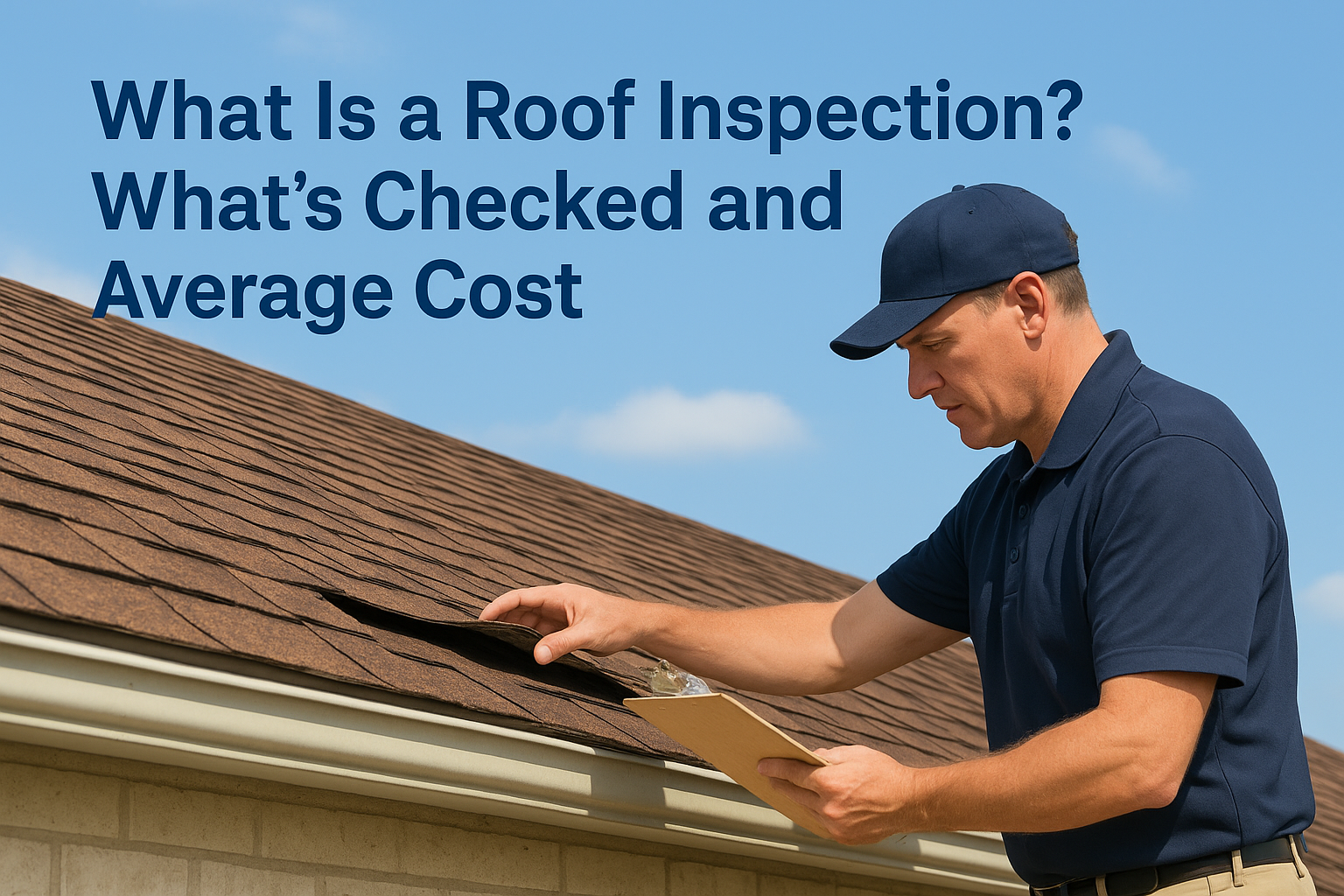 What Is a Roof Inspection? What’s Checked and Average Cost