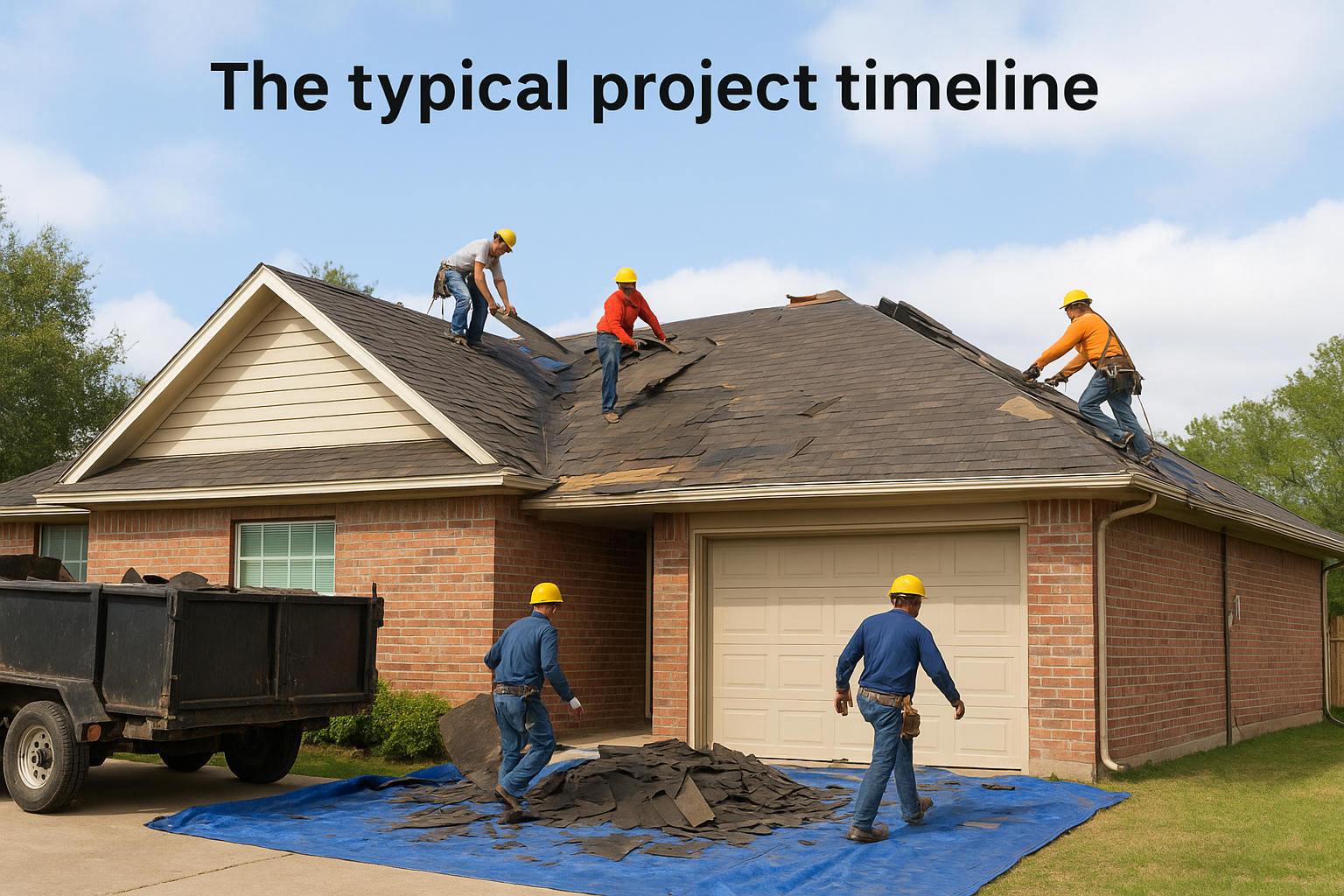 The typical project timeline