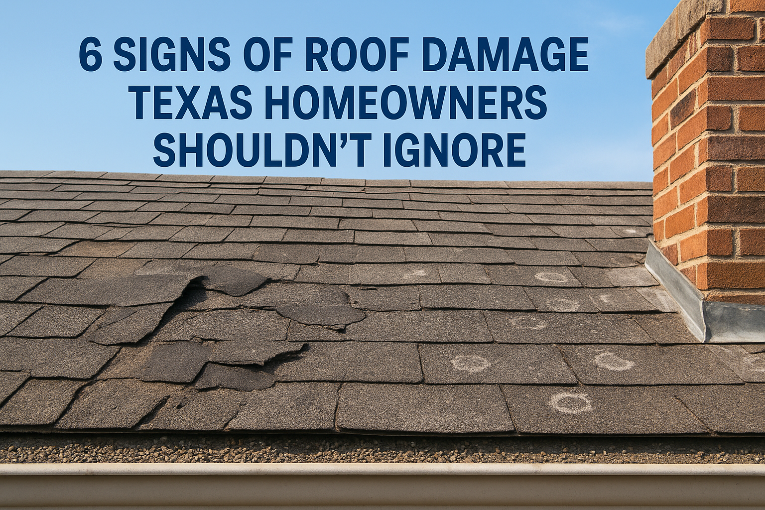 6 Signs Of Roof Damage Texas Homeowners Shouldn't Ignore
