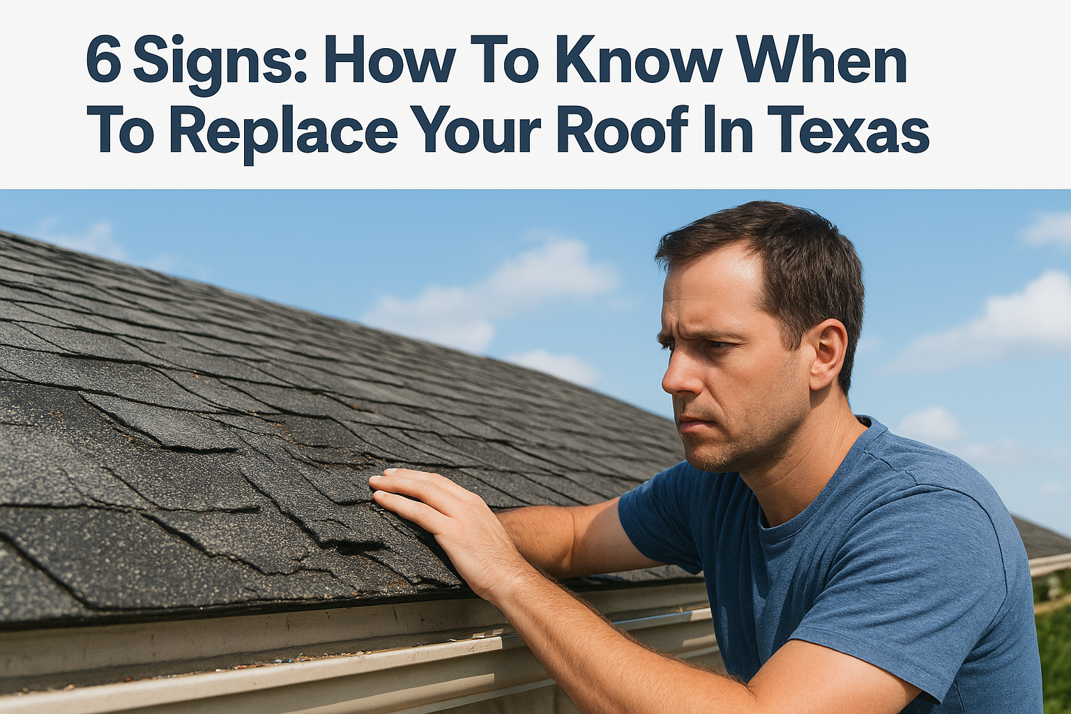 6 Signs: How To Know When To Replace Your Roof In Texas