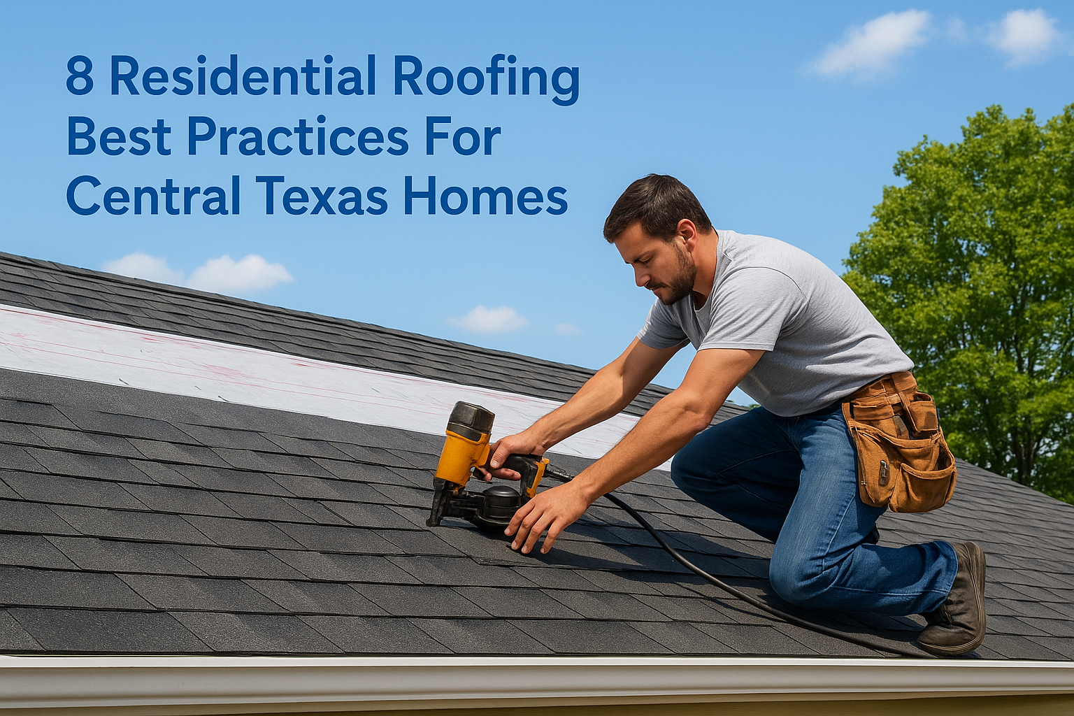 8 Residential Roofing Best Practices For Central Texas Homes