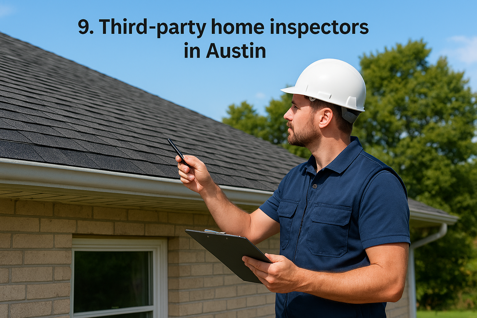 9. Third-party home inspectors in Austin