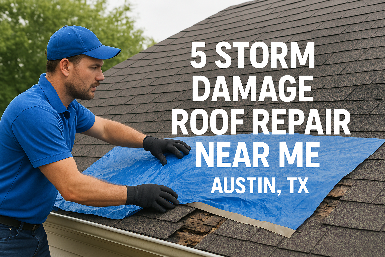 5 Storm Damage Roof Repair Near Me Options In Austin, TX