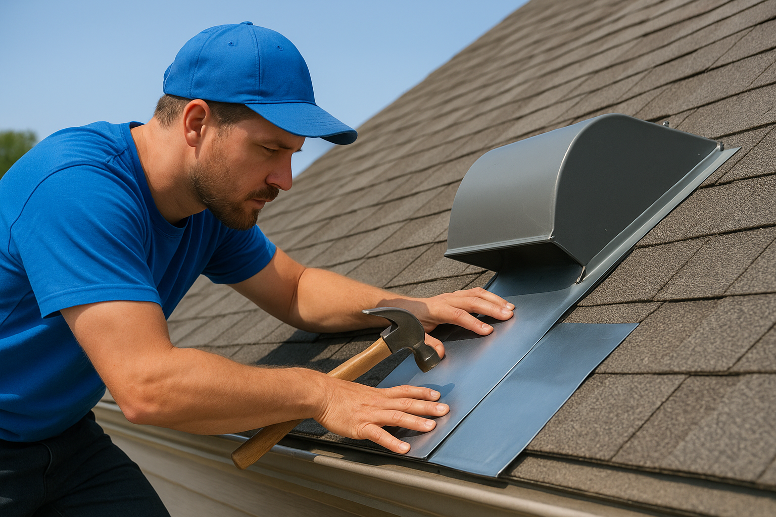 How they handle flashing, vents, and metal roof components