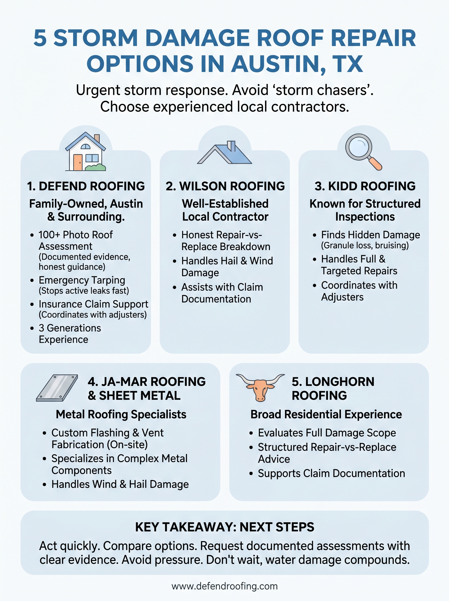 storm damage roof repair near me infographic