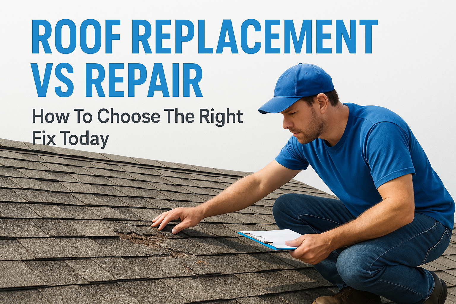 Roof Replacement Vs Repair: How To Choose The Right Fix Today
