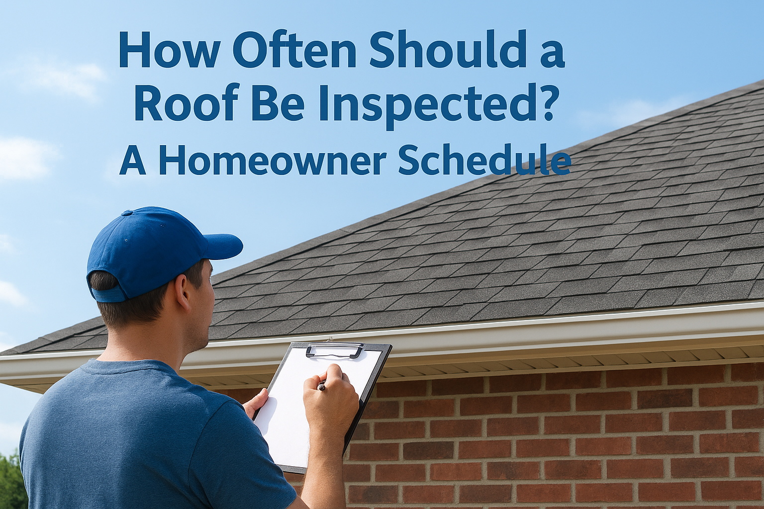 How Often Should a Roof Be Inspected? A Homeowner Schedule