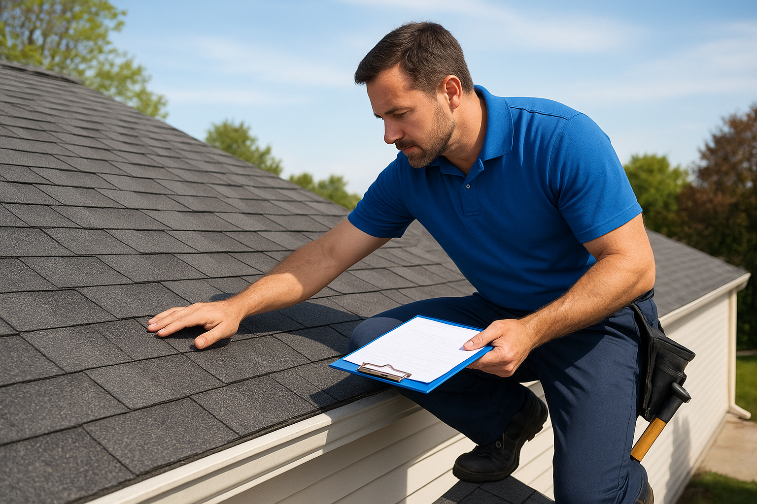 Standard schedule based on roof age