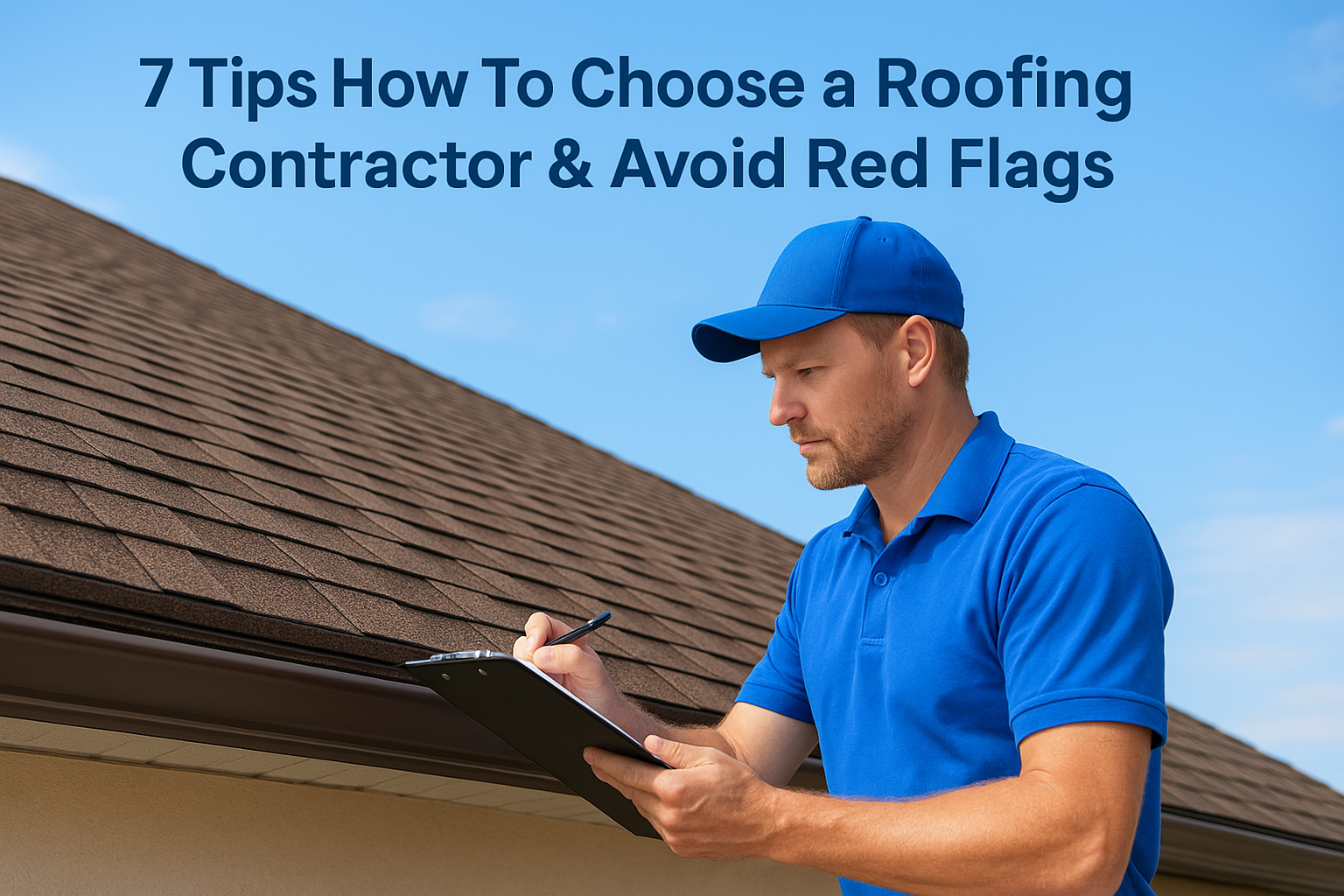 7 Tips How To Choose a Roofing Contractor & Avoid Red Flags