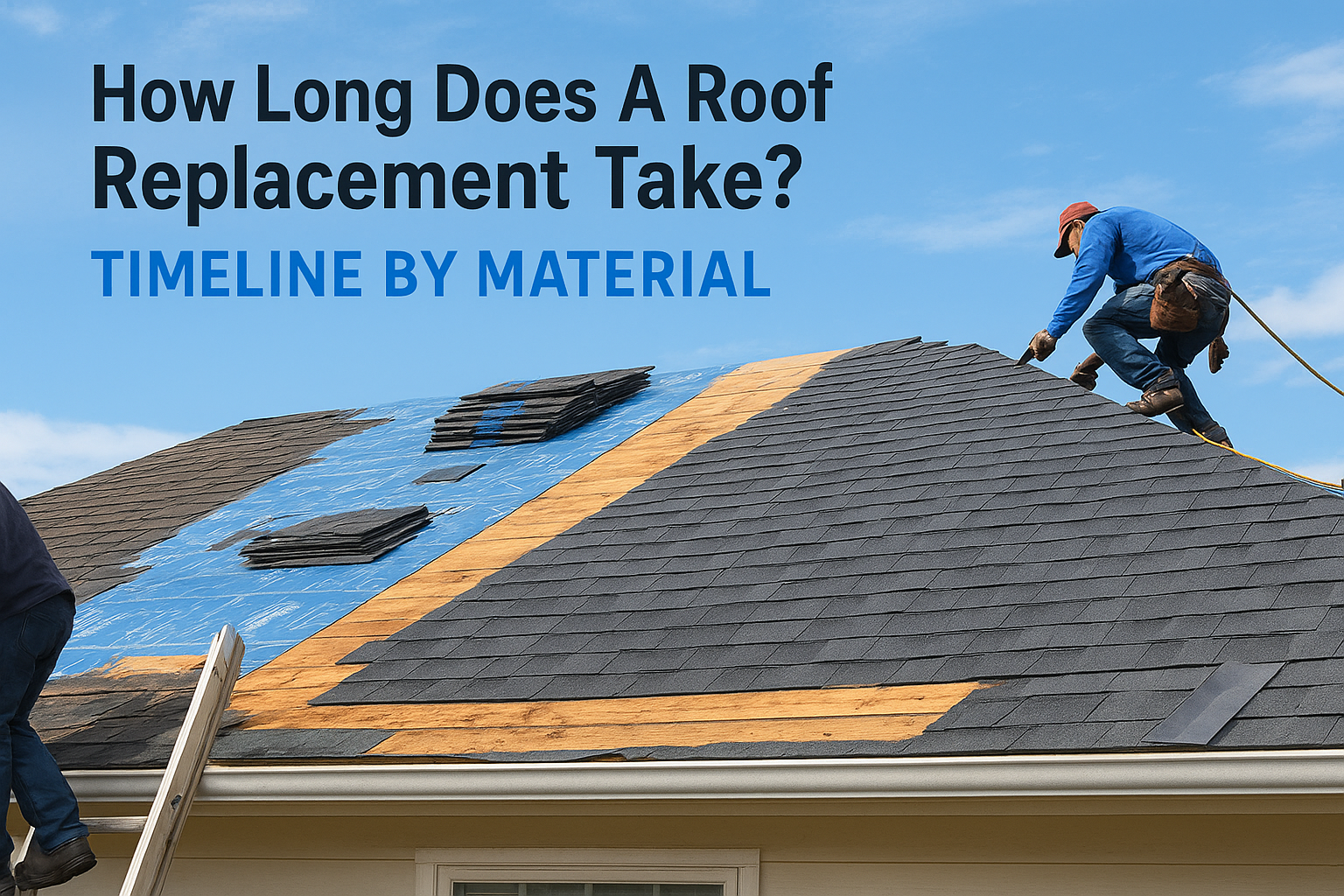 How Long Does A Roof Replacement Take? Timeline By Material