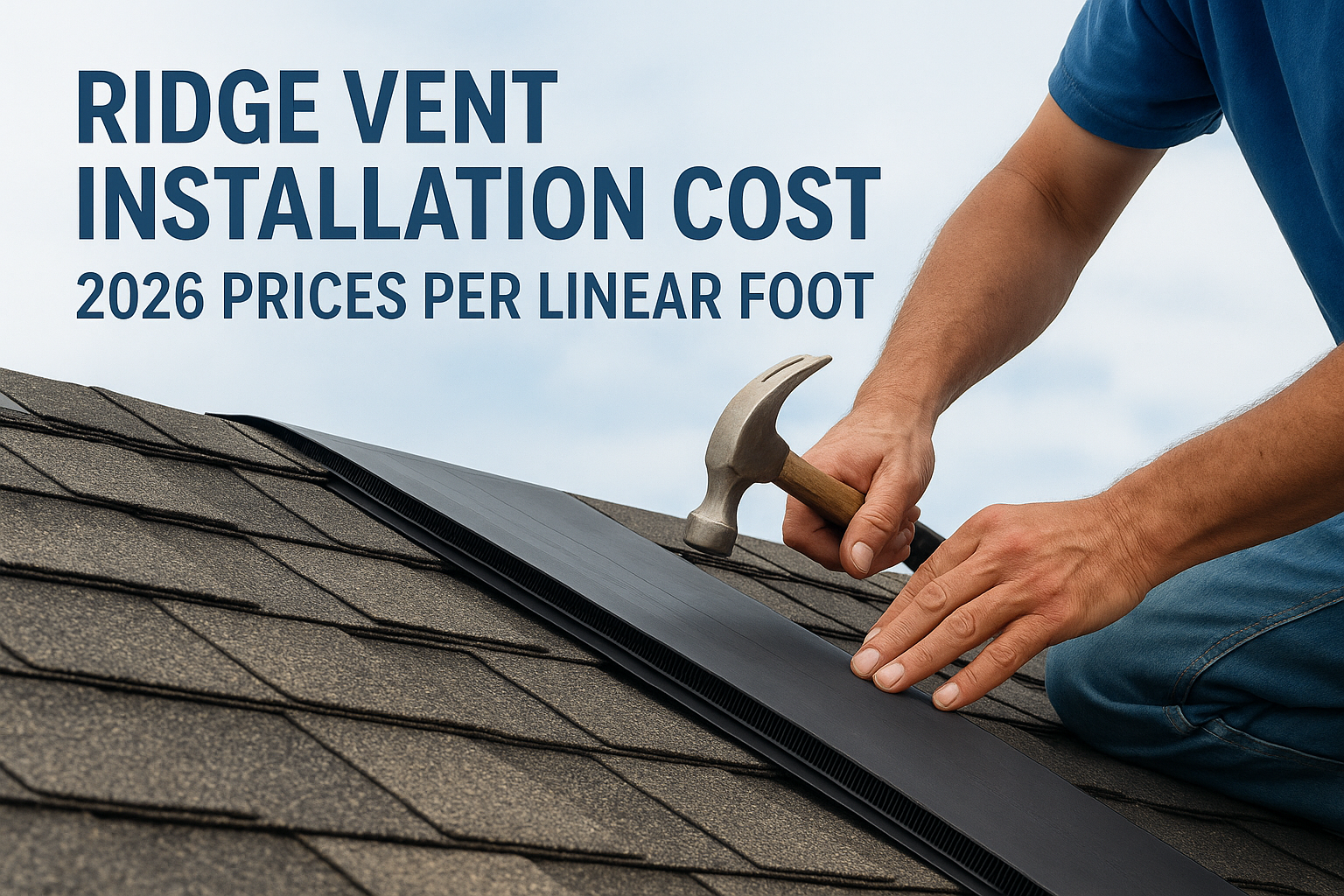 Ridge Vent Installation Cost: 2026 Prices Per Linear Foot
