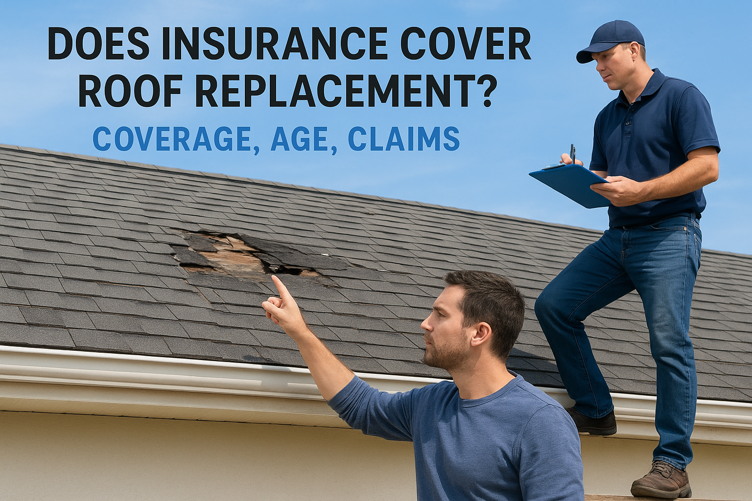 Does Insurance Cover Roof Replacement? Coverage, Age, Claims