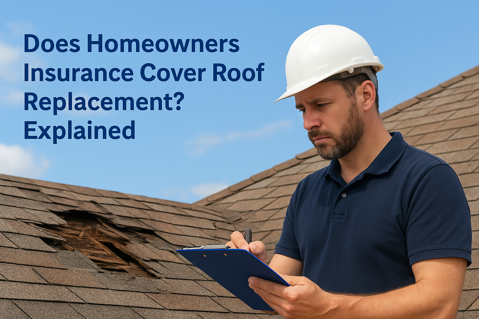 Does Homeowners Insurance Cover Roof Replacement? Explained