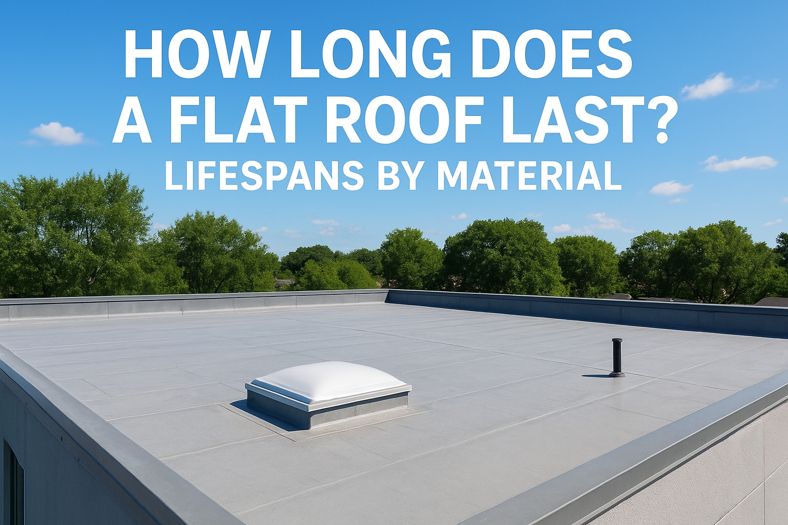 How Long Does A Flat Roof Last? Lifespans By Material